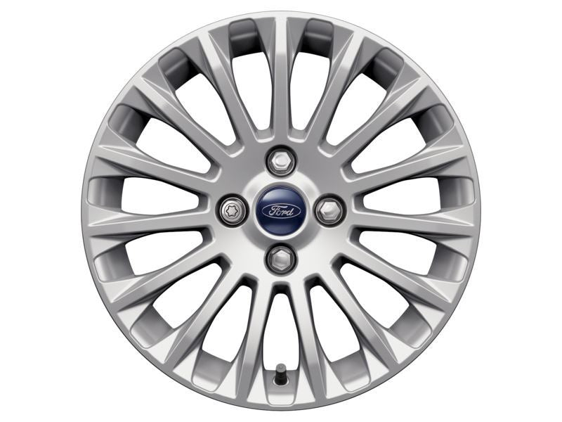 B-MAX 16" ALLOY WHEEL 15-SPOKE DESIGN SPARKLE SILVER FINISH 2012-2017
