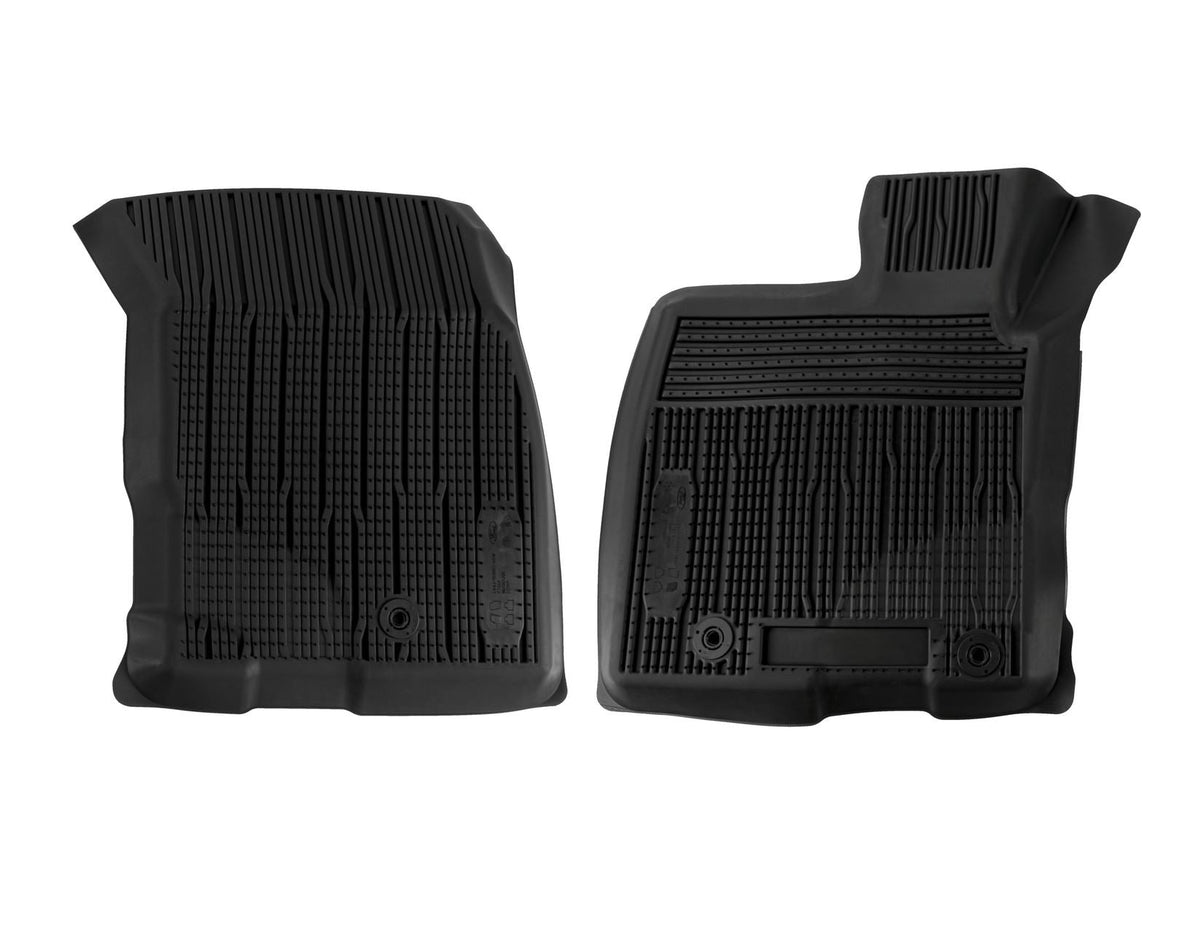 KUGA FROM 12/2019 RUBBER FLOOR MATS IN TRAY STYLE WITH RAISED EDGES