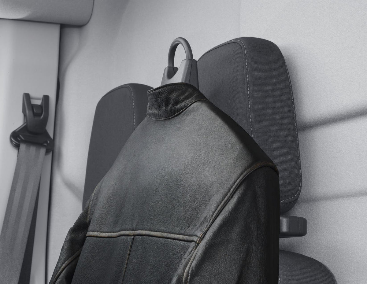 COAT HANGER WITH DOCKING UNIT,MATT BLACK