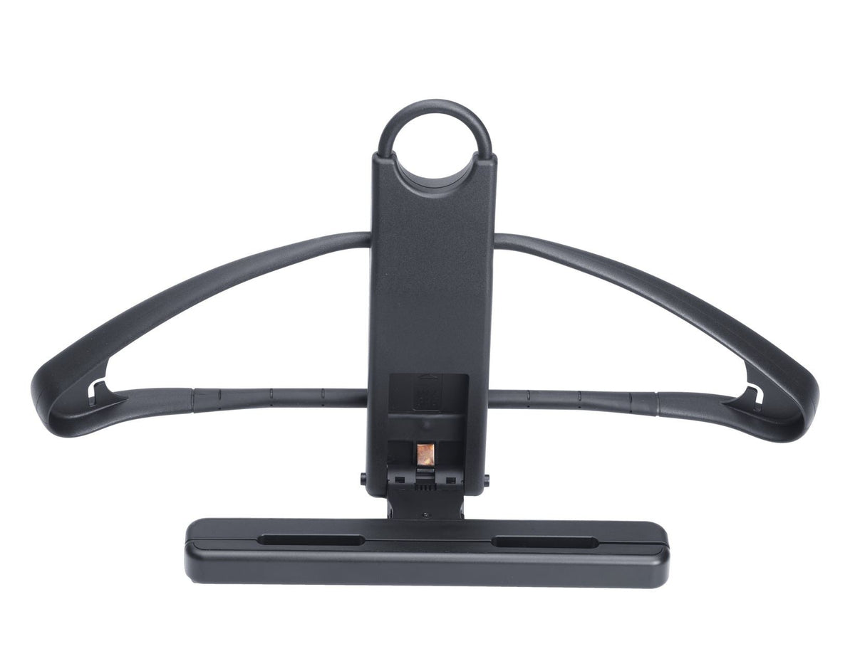 COAT HANGER WITH DOCKING UNIT,MATT BLACK