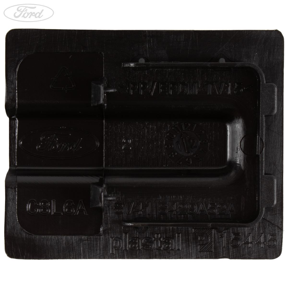 KUGA REAR BOOT COMPARTMENT VINYL TAILGATE COVER TRIM