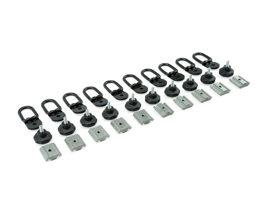 TRANSIT CUSTOM LOAD RETENTION SYSTEM SLIDING BLOCKS WITH LASHING HOOKS