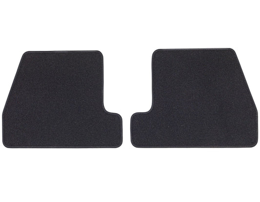 FOCUS REAR VELOUR CARPET FLOOR MAT CONTOURED CHARCOAL BLACK 2011-2019