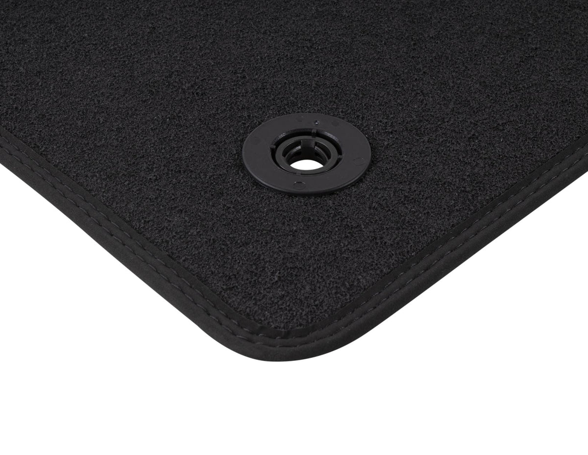FOCUS FRONT FRONT VELOUR CARPET FLOOR MATS CONTOURED BLACK MANUAL TRANSMISSION 2020-2025