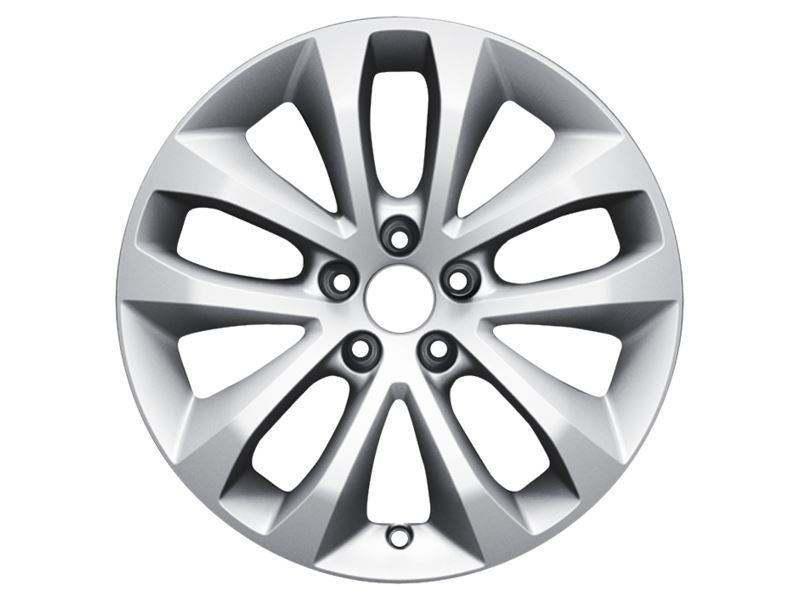 KUGA 17" SET OF 4 ALLOY WHEEL 5X2-SPOKE DESIGN SILVER FINISH 2008-2012