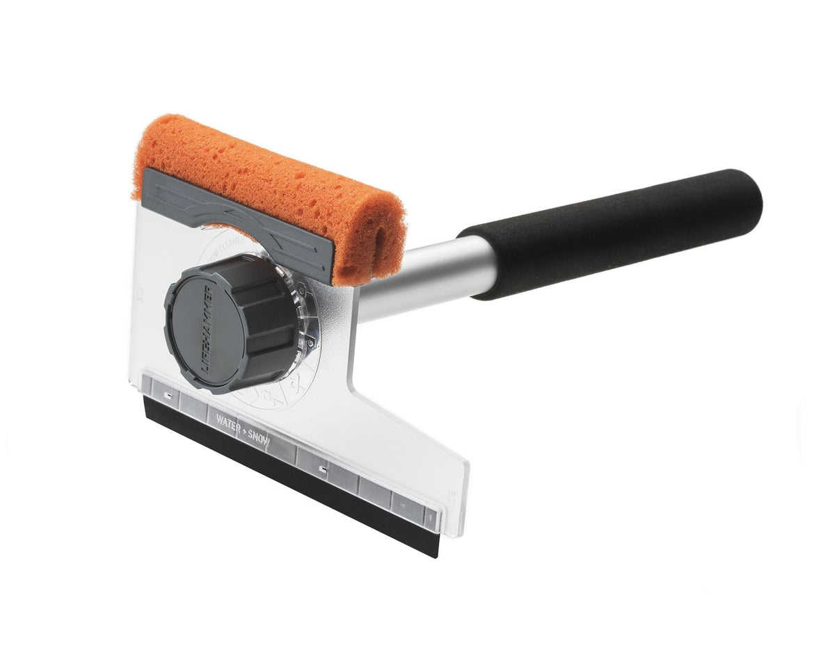 LIFEHAMMER* WINDOW CLEANER ALL-SEASON XXL,WITH EXTENDABLE HANDLE