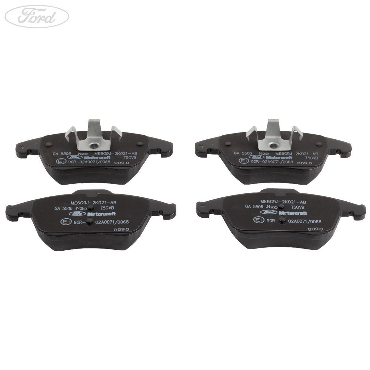 MONDEO GALAXY MOTORCRAFT FRONT BRAKE PAD SET