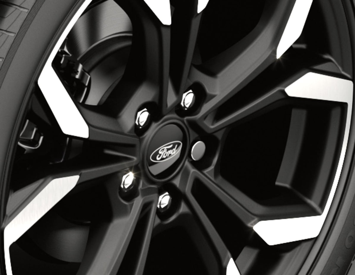 FOCUS FIESTA ECOSPORT ALLOY WHEEL LOCKING WHEEL NUTS & KEY
