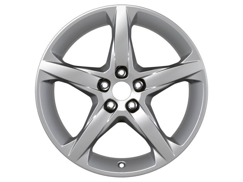 C-MAX GRAND C-MAX FOCUS 18" SET OF 4 ALLOY WHEEL 5-SPOKE DESIGN SILVER FINISH 2010-2019