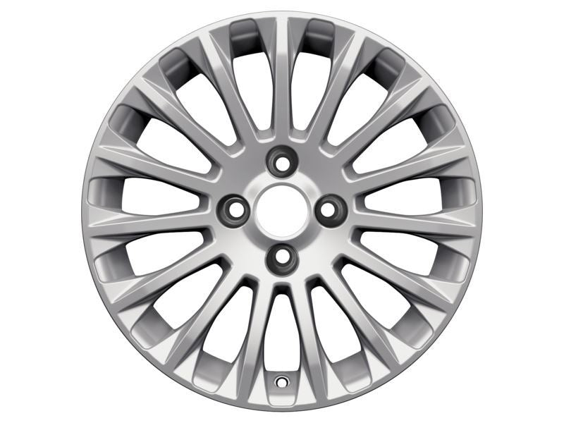 B-MAX 16" ALLOY WHEEL 15-SPOKE DESIGN SPARKLE SILVER FINISH 2012-2017