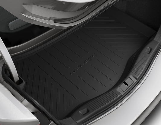 MONDEO RUBBER BOOT FLOOR MAT LOAD COMPARTMENT LINER 50MM RAISED EDGE WITH MODEL LOGO 2014-2022