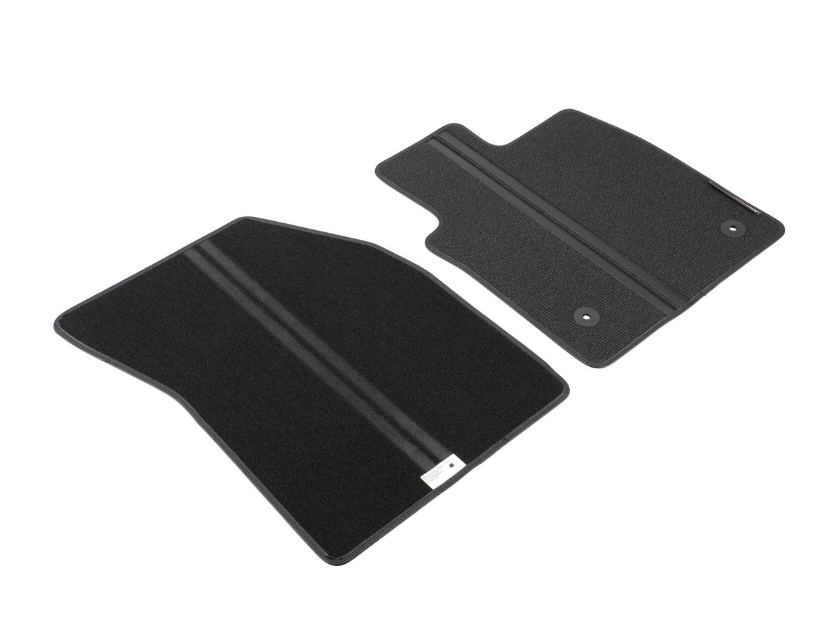 FOCUS FROM 04/2018 PERFORMANCE FLOOR MATS FRONT,BLACK