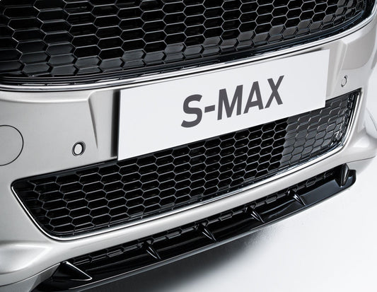 S-MAX FRONT LOWER RADIATOR GRILLE COVER HIGH GLOSS BLACK 2015-2023