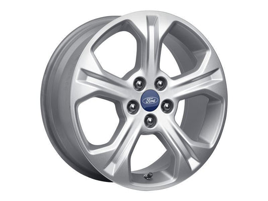 KUGA 17" SET OF 4 ALLOY WHEEL 5-SPOKE DESIGN SHADOW SILVER FINISH 2020-ONWARDS