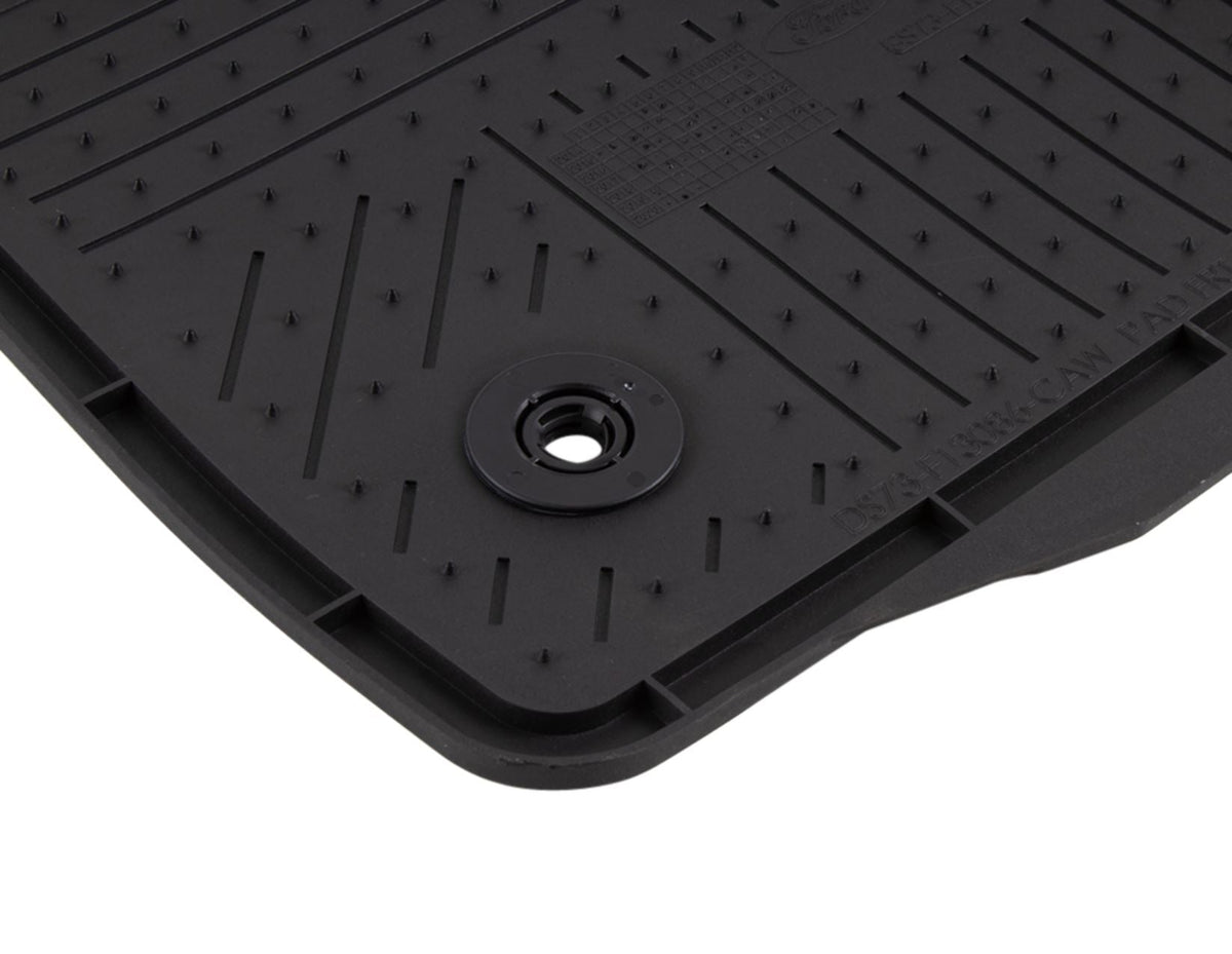 MONDEO FROM 09/2014 RUBBER FLOOR MATS FRONT,BLACK