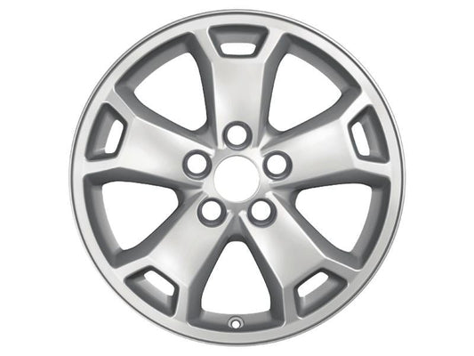 TRANSIT CONNECT 16" ALLOY WHEEL 5X2-SPOKE DESIGN SILVER FINISH 2013-2022