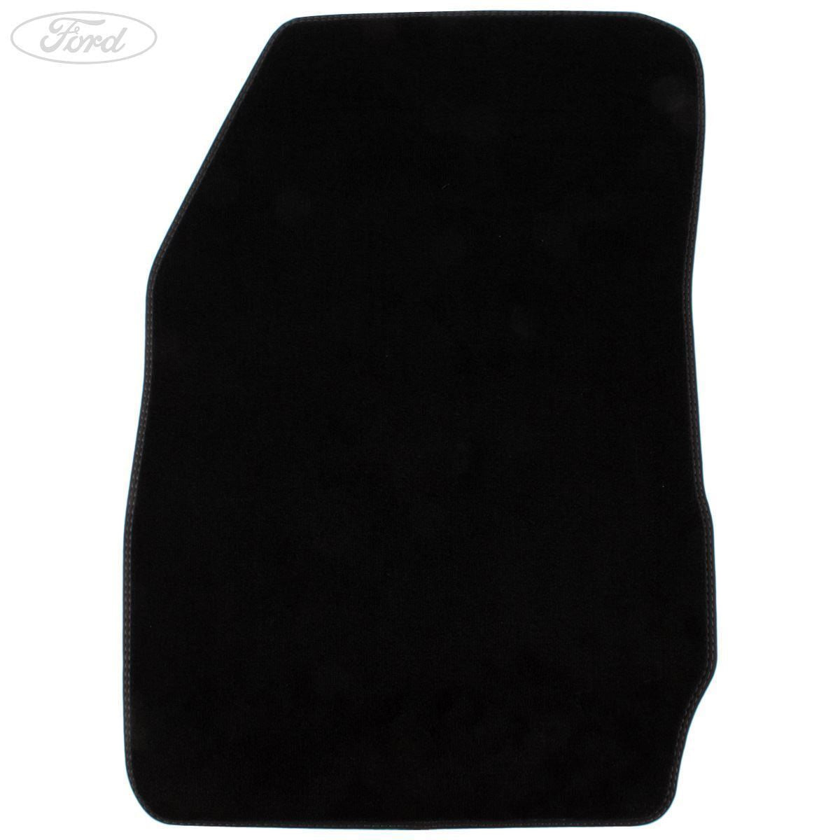 FIESTA GALAXY S-MAX FRONT CARPET FLOOR MATS CONTOURED BLACK 2012-2019