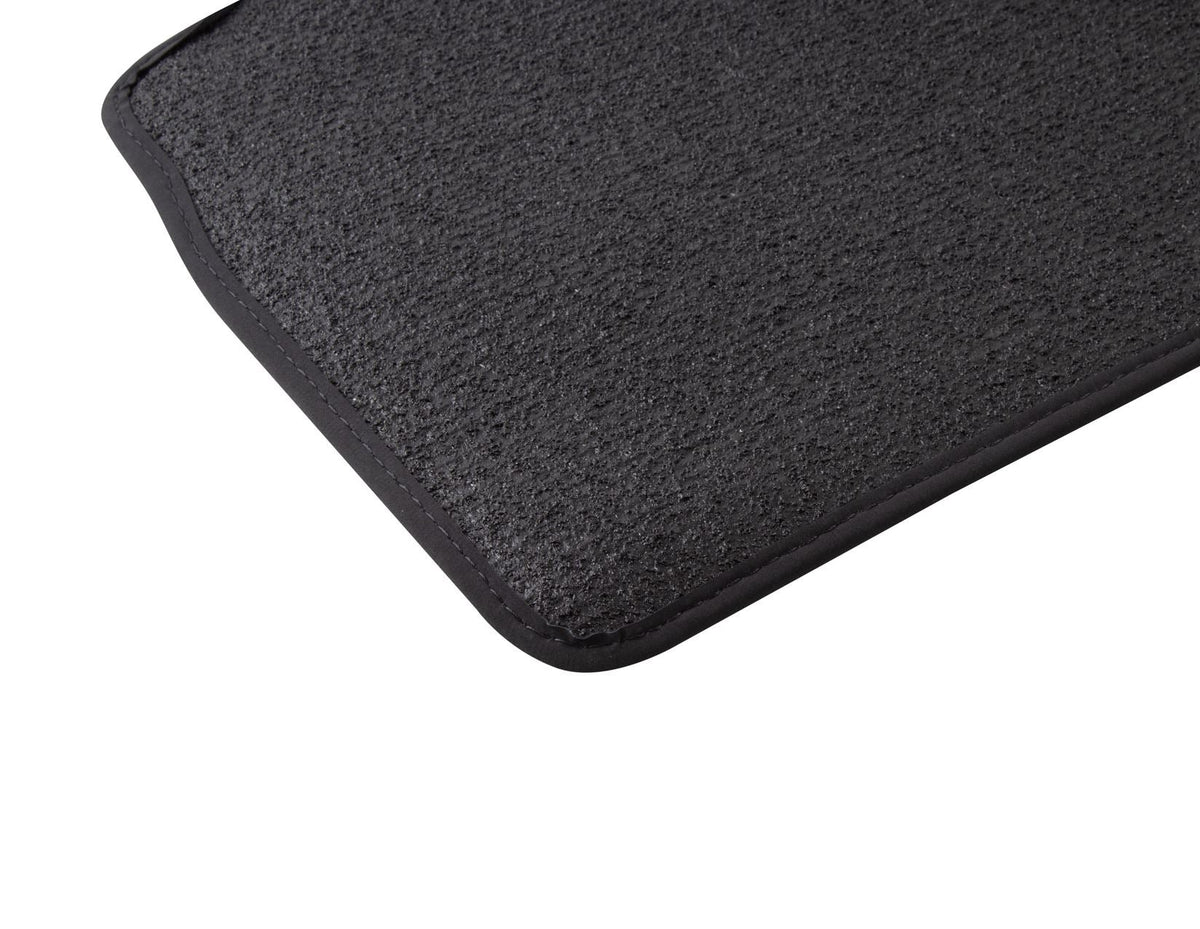 C-MAX REAR VELOUR CARPET FLOOR MATS CONTOURED BLACK WITH BLACK NUBUK SURROUND 2010-2015