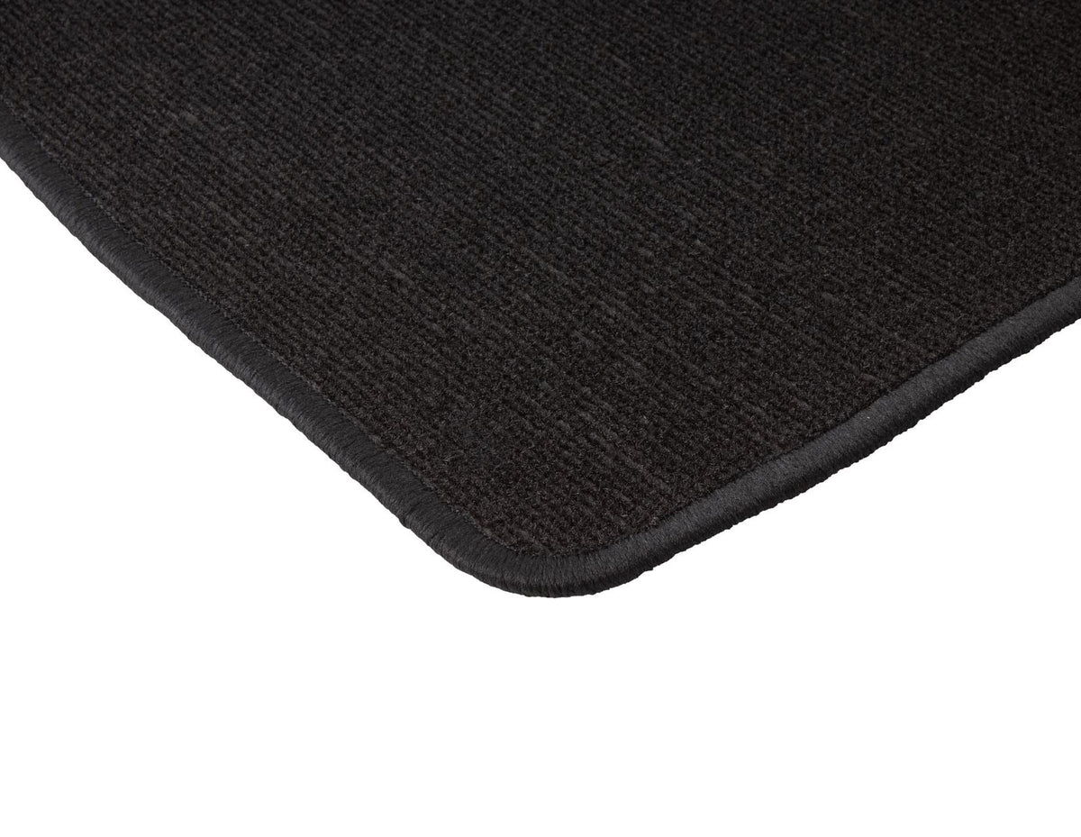 GALAXY S-MAX REAR CARPET FLOOR MATS CONTOURED SET IN BLACK FOR 2ND SEAT ROW 2015-2023