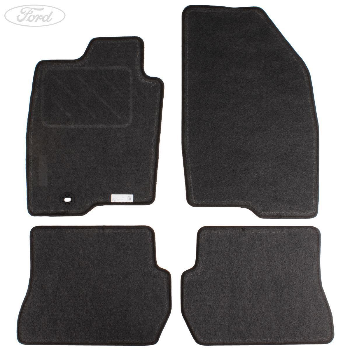 FIESTA MK6 FUSION FRONT & REAR CARPET FLOOR MATS 2002-2004