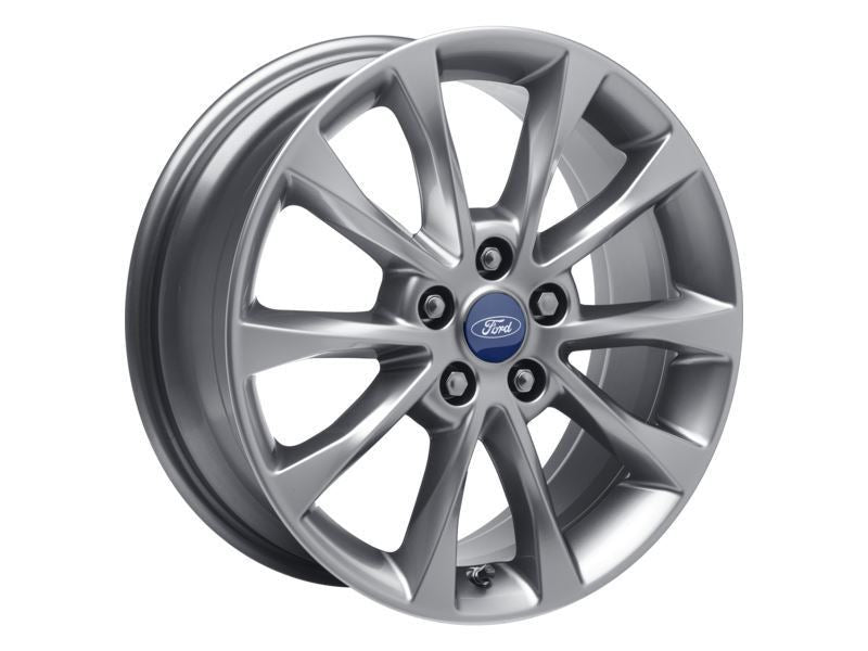 MONDEO 17" SET OF 4 ALLOY WHEEL 5X2-SPOKE DESIGN LUSTRE NICKEL FINISH 2019-2022