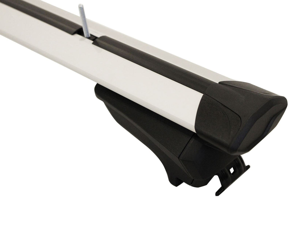 G3* ROOF CROSS BARS LOCKING SILVER FOR TRANSIT TOURNEO CUSTOM 2012-2023