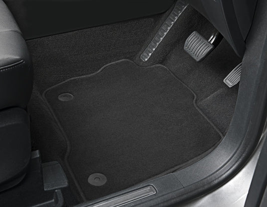 GALAXY S-MAX FRONT CARPET FLOOR MATS CONTOURED BLACK 2015-2017