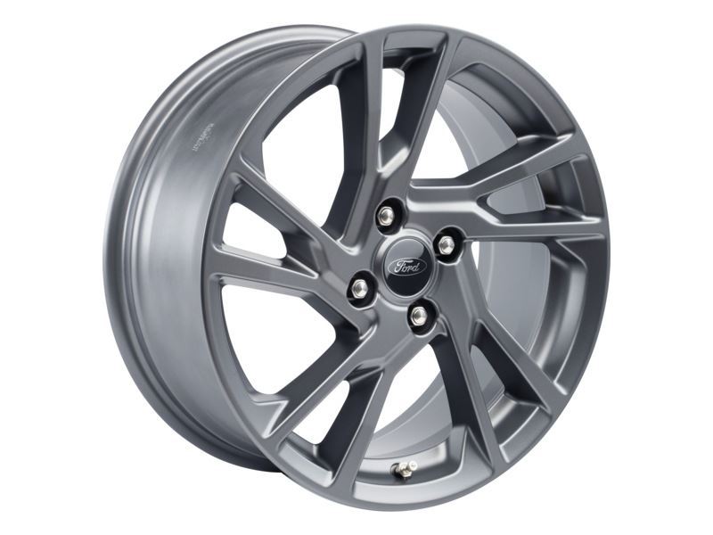 FIESTA 17" ALLOY WHEEL 5x2-SPOKE DESIGN MAGNETITE MACHINED FINISH 2021-2023