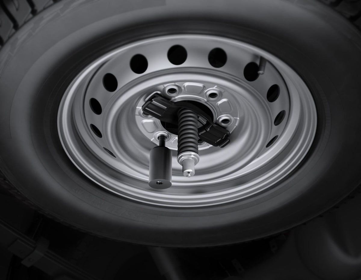 RANGER TKE SPARE WHEEL SECURING BRACKET LOCK KIT 2019-2023