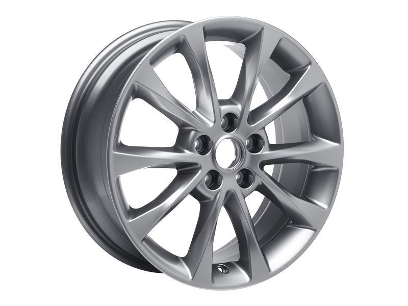 MONDEO 17" SET OF 4 ALLOY WHEEL 5X2-SPOKE DESIGN LUSTRE NICKEL FINISH 2019-2022