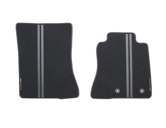 PERFORMANCE FLOOR MATS FRONT, BLACK