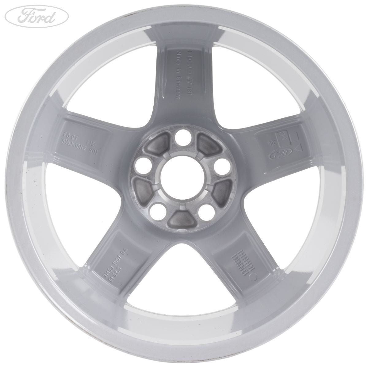C-MAX FOCUS MONDEO 16" ALLOY WHEEL 5-SPOKE DESIGN SILVER FINISH 2001-2011