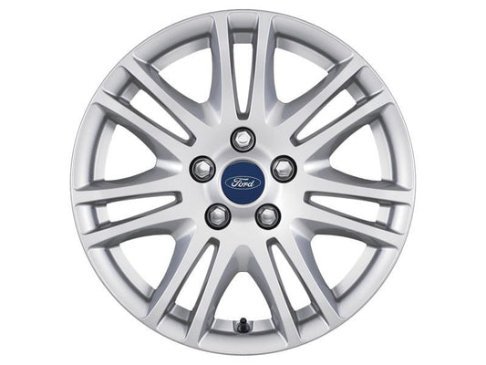 C-MAX GRAND C-MAX FOCUS 16" ALLOY WHEEL 7X2-SPOKE DESIGN SILVER FINISH 2010-2019