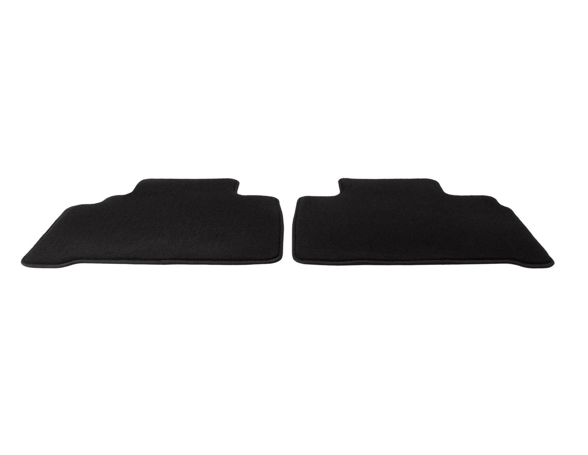 GALAXY S-MAX REAR CARPET FLOOR MATS CONTOURED SET IN BLACK FOR 2ND SEAT ROW 2015-2023