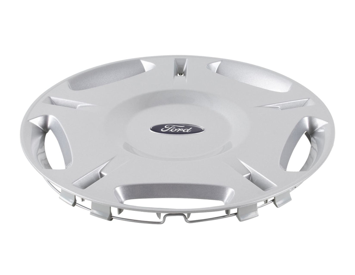 C-MAX & FOCUS SET OF 4 SILVER COVER TRIMS, FITS 16" STEEL WHEELS
