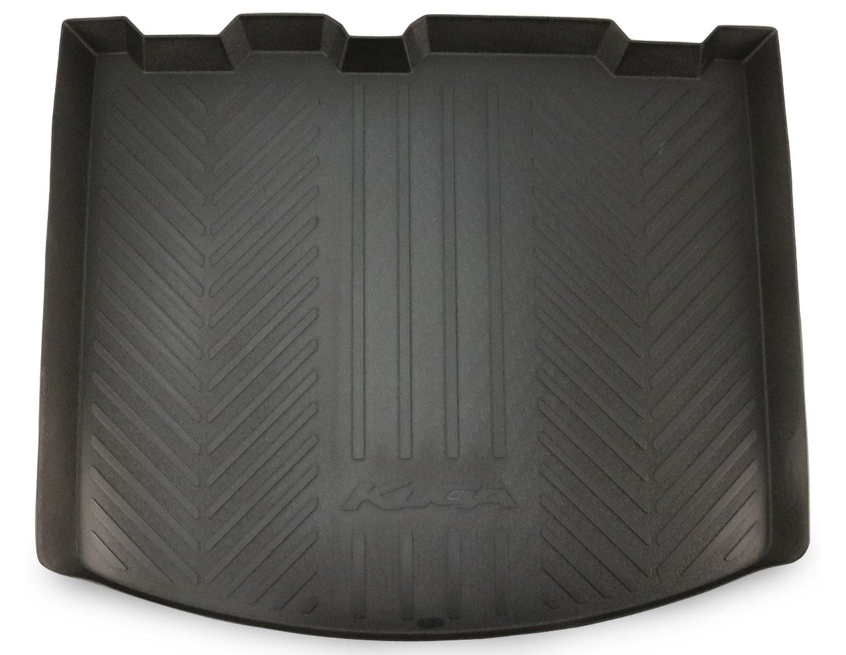 KUGA RUBBER BOOT FLOOR MAT ALL-WEATHER LOAD COMPARTMENT TRAY WITH LOGO 2012-2019
