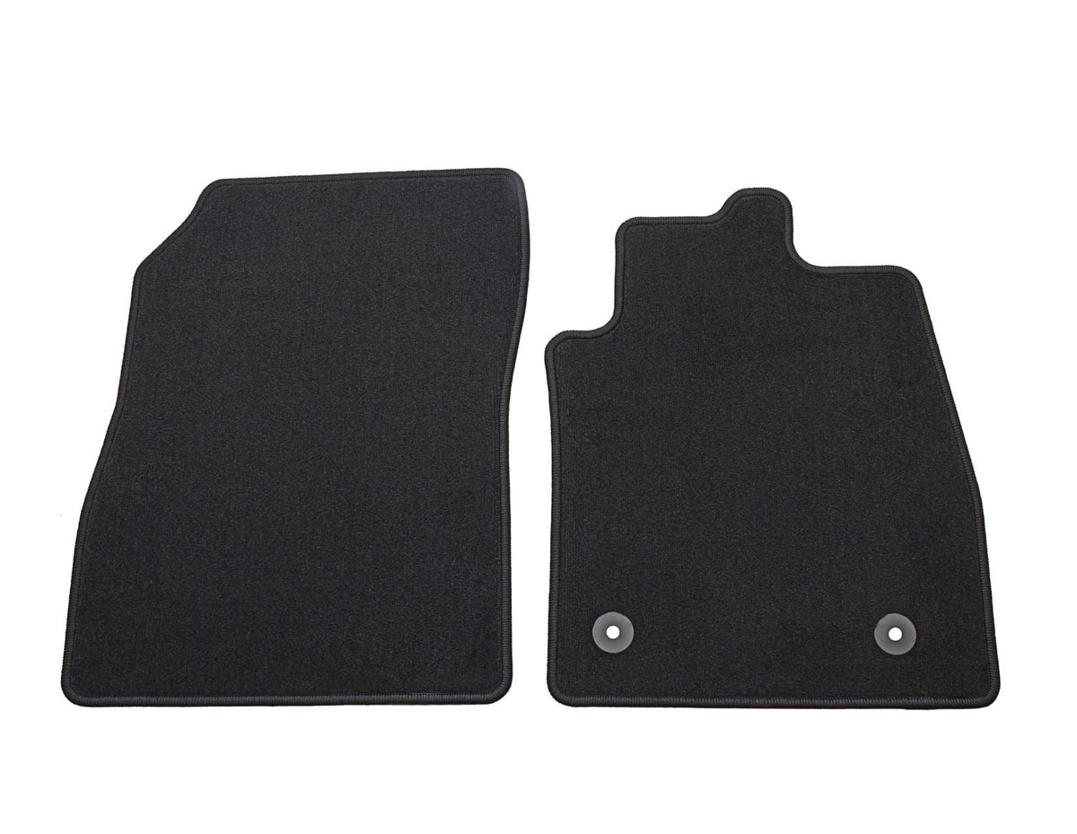 FIESTA PUMA FRONT CARPET FLOOR MATS CONTOURED BLACK 2017-ONWARDS