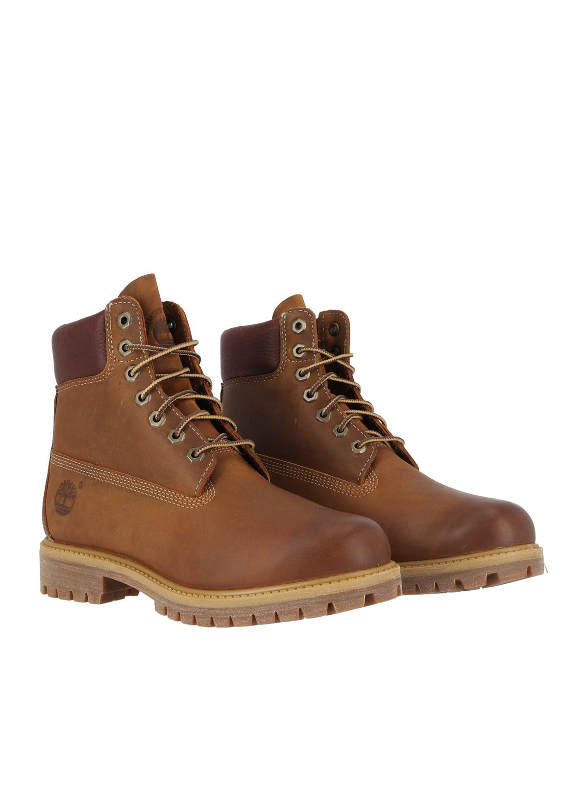 Brown Premium Leather Waterproof 6 Inch Boots