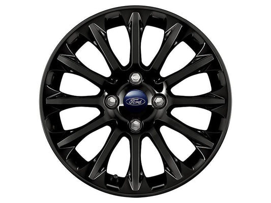 FIESTA/KA+ ALLOY WHEEL 16" 12-SPOKE DESIGN,PANTHER BLACK