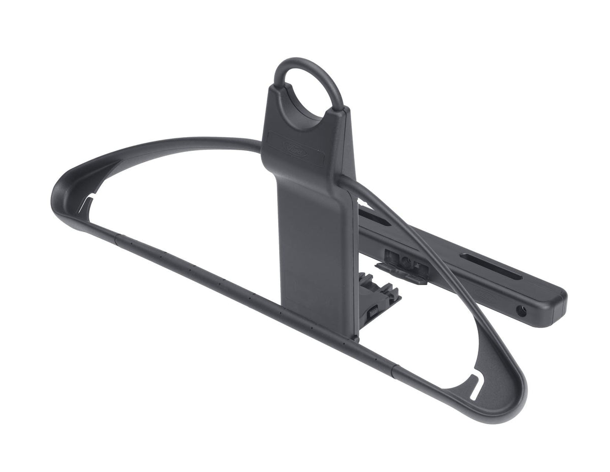COAT HANGER WITH DOCKING UNIT,MATT BLACK