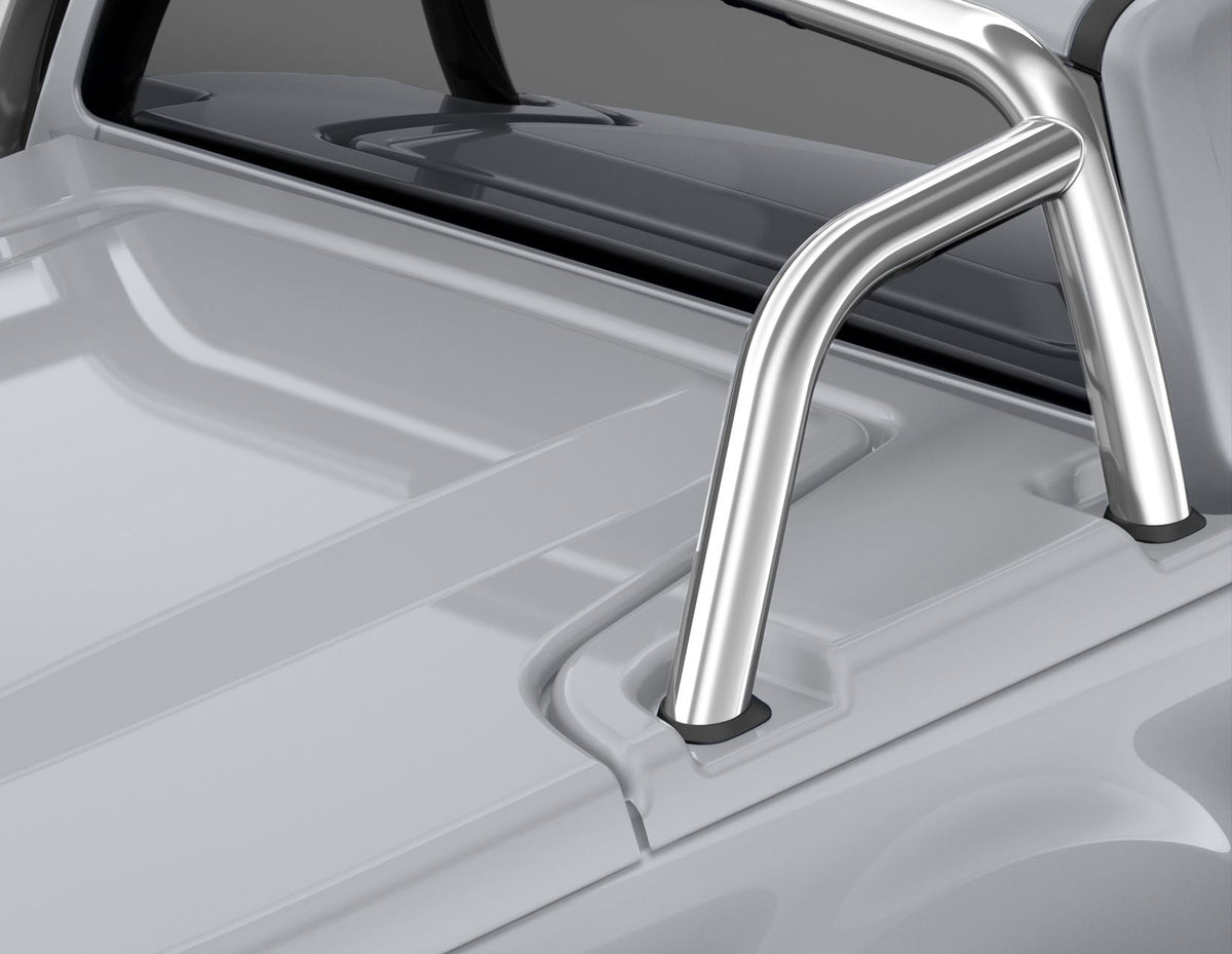 RANGER 02/2019-06/2022 HARD TONNEAU COVER MOONDUST SILVER