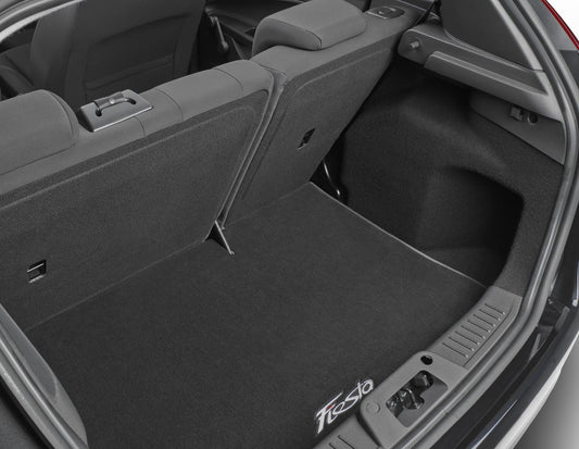 FIESTA BOOT FLOOR MAT FOLDABLE LOAD COMPARTMENT BUMPER COVER WITH LOGO 2008-2019