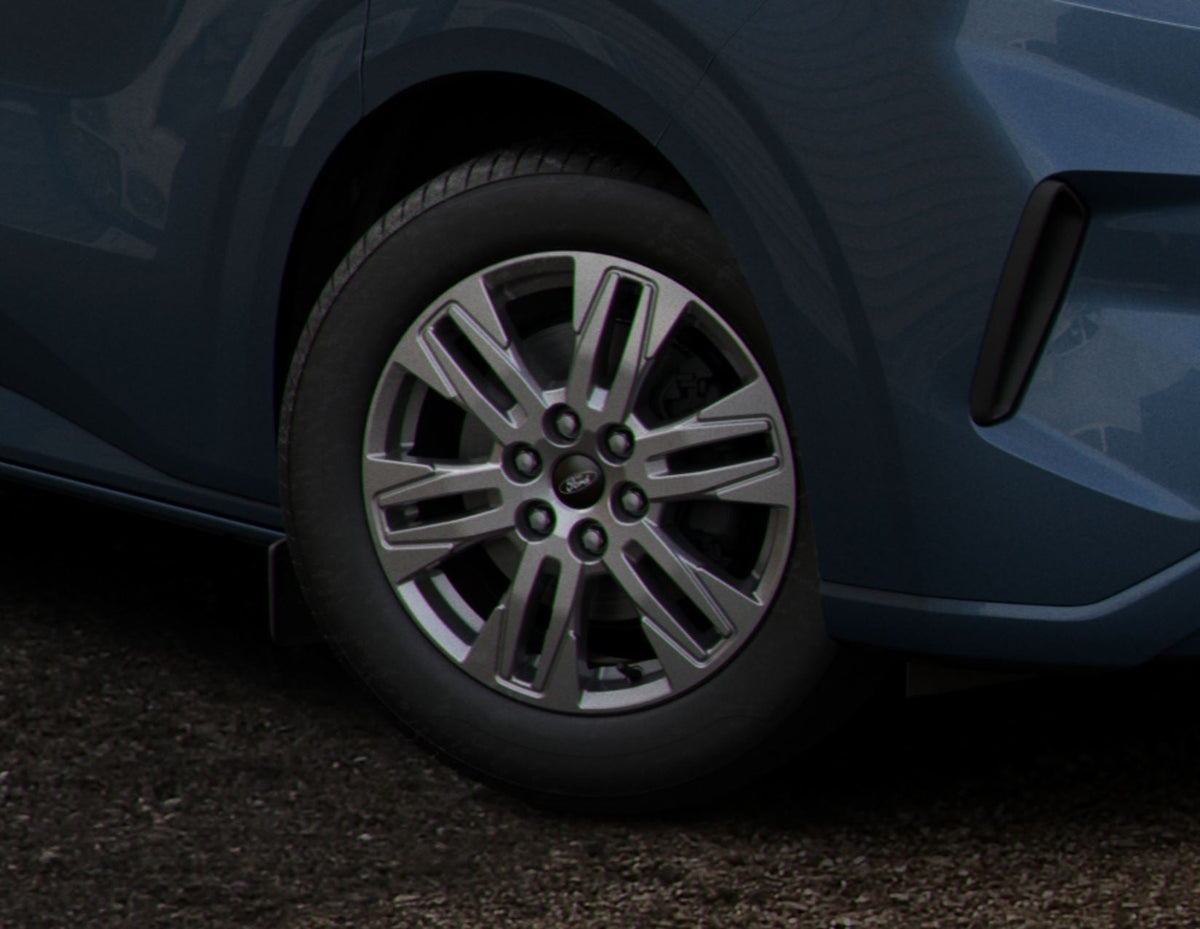 TRANSIT/TOURNEO CUSTOM 17" ALLOY WHEEL 6-SPOKE DESIGN CARBONIZED GREY FINISH 2023-ONWARDS 2653316