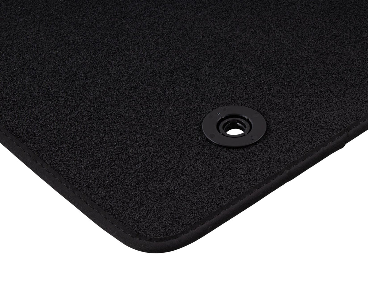 KUGA FRONT & REAR VELOUR CARPET FLOOR MAT KIT CONTOURED BLACK 2020-ONWARDS