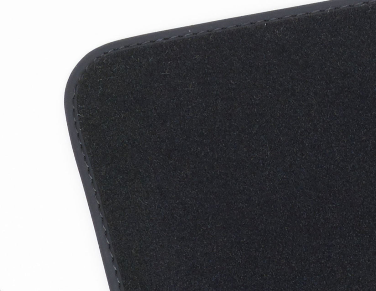 TRANSIT TOURNEO CONNECT LWB REAR VELOUR CARPET FLOOR MATS CONTOURED BLACK 2013-2022