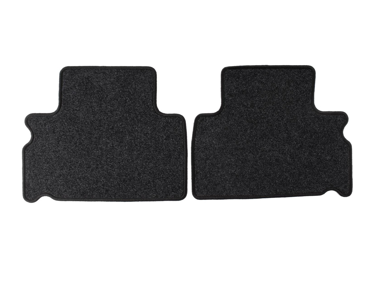 GALAXY S-MAX REAR CARPET FLOOR MATS CONTOURED SECOND SEAT ROW BLACK 2006-2015