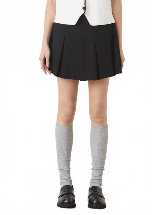 Bento Skirt In Noir