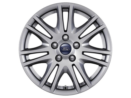 C-MAX FOCUS 16" SET OF 4 ALLOY WHEEL 7X2-SPOKE DESIGN SILVER FINISH 2007-2011