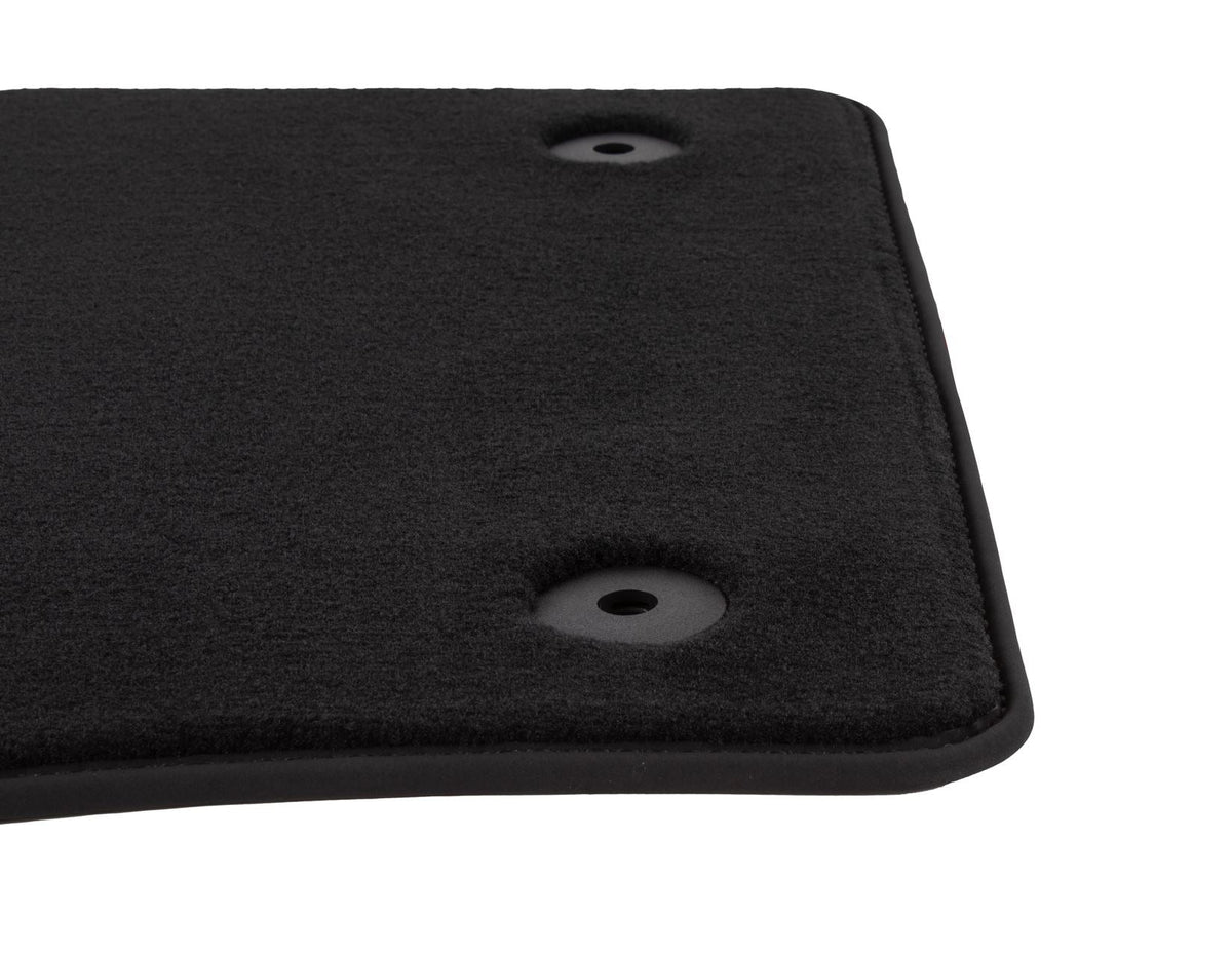 KUGA VELOUR FLOOR MATS FRONT AND REAR, BLACK, 2012 - 2019