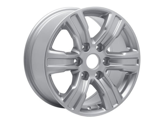 RANGER TKE 17" SET OF 4 ALLOY WHEEL 6-SPOKE DESIGN SPARKLE SILVER FINISH 2019-2023